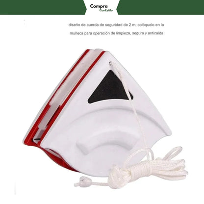 🧽 Limpia Vidrios Magnetico + ENVÍO GRATIS