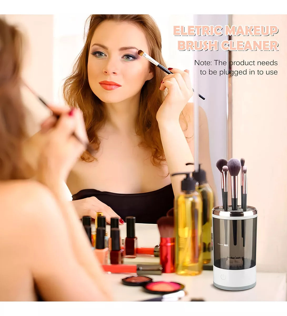 🌀 BROCHAS IMPECABLES – máquina limpiadora portátil eléctrica automática + ENVÍO GRATIS